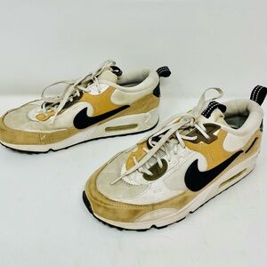 Nike Air Cream and Tan Sneakers